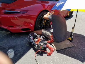 Porsche wheel repair Starr Auto Works mobile detail