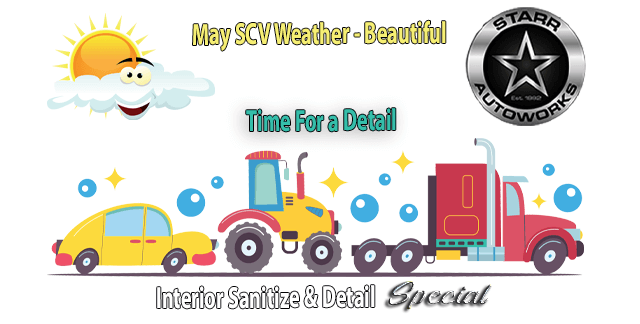 Weather Forecast Looks Great  – Get Detailed by Starr Autoworks